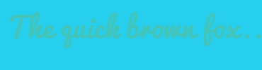 Image with Font Color 43C4B7 and Background Color 26CFED